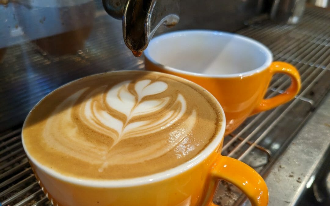 wir verwenden Kaffee aus ökologischem Anbau